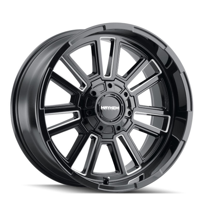 MAYHEM APOLLO 20×9 8×170 ET0 125.2 Gloss Black Milled