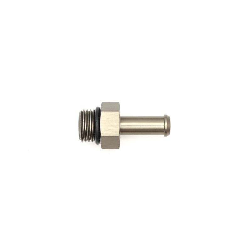DeatschWerks 6AN ORB Male To 5/16in Barb Fitting (Single Barb – Incl O-Ring)