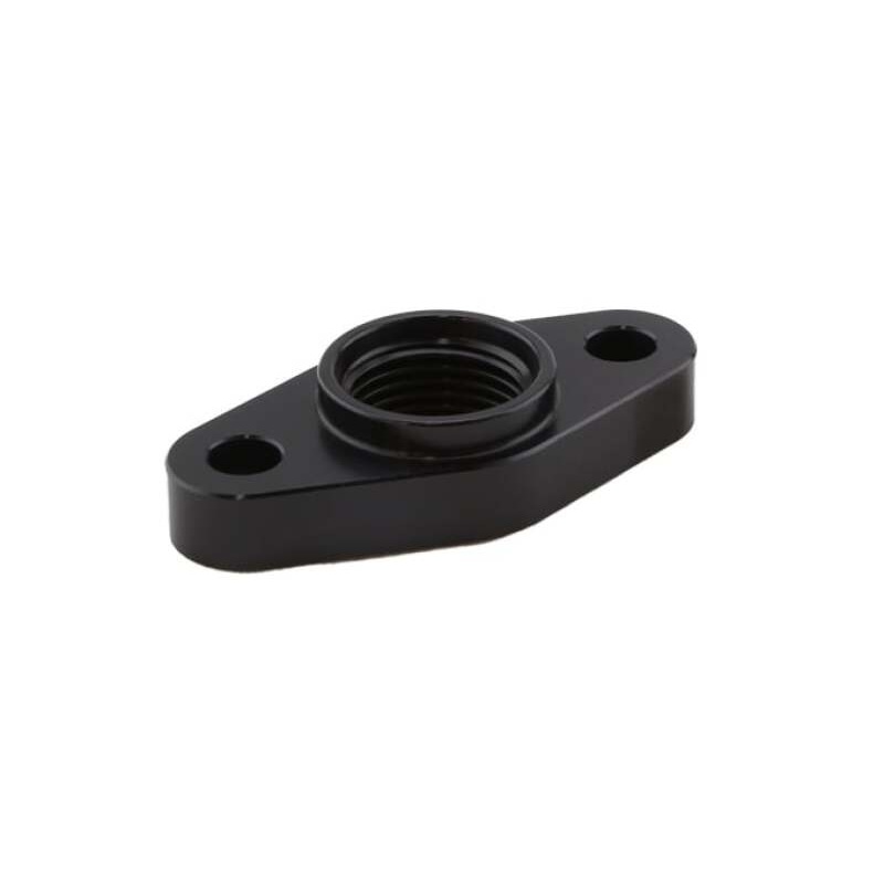 Turbosmart Billet Turbo Drain Adapter w/ Silicon O-Ring 52mm Mounting Holes – T3/T4 Style Fit
