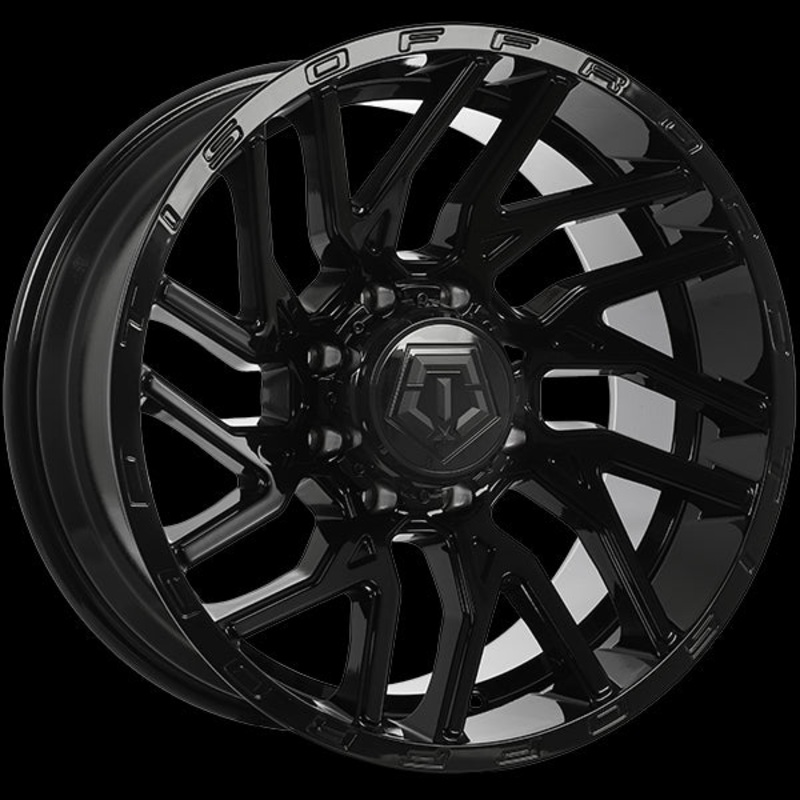TIS Wheels 554 20×10.0 8×165.1 ET-19 125.2 Gloss Black