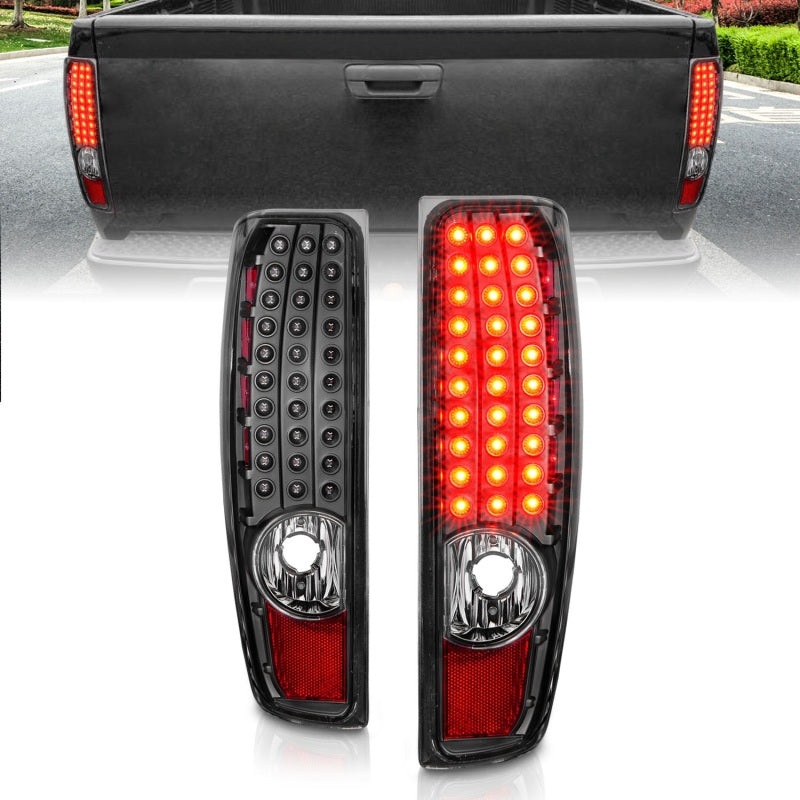 Anzo 04-10 Chevy Colorado LED Tailights G2 – Black