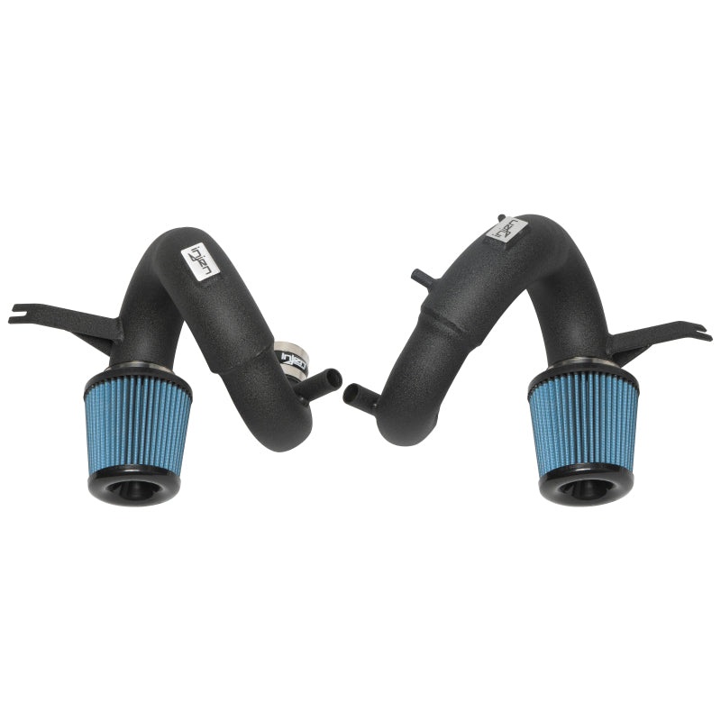 Injen 19-21 Genesis G70 V6-3.3L Twin Turbo SP Short Ram Air Intake System – Wrinkle Black