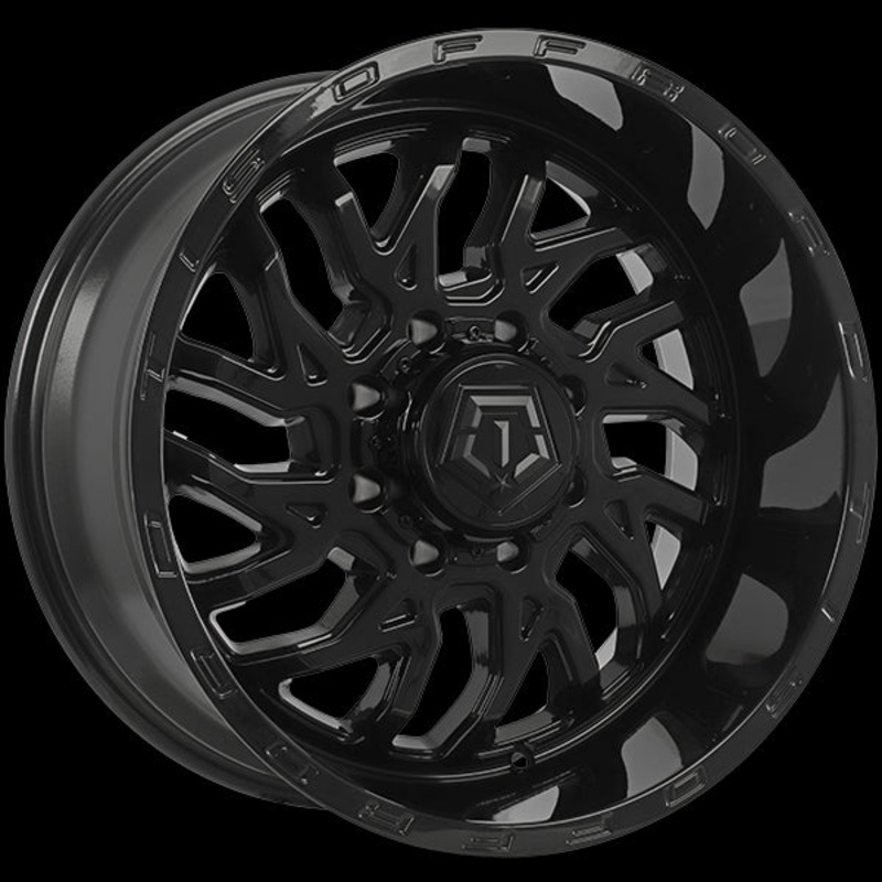 TIS Wheels 544 20×10.0 8×165.1 ET-25 125.2 Gloss Black