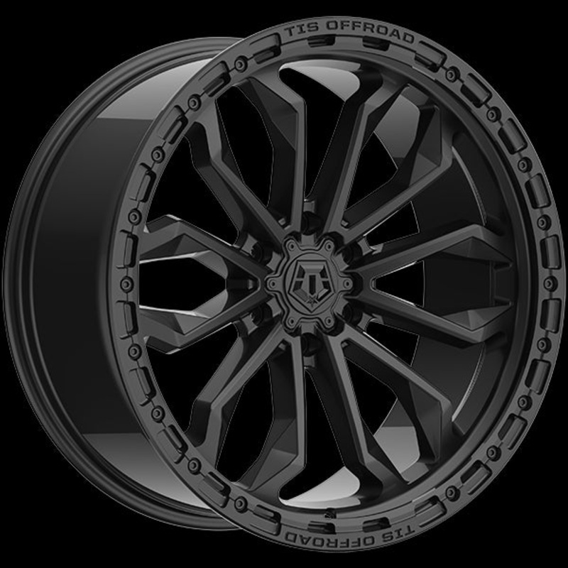 TIS Wheels 556 20×9.0 6×139.7 ET18 106.2 Satin Black