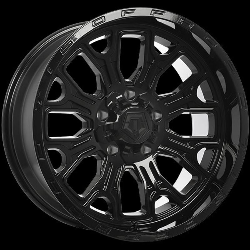 TIS Wheels 560 20×10.0 5×139.7/5×150 ET-19 110.1 Gloss Black