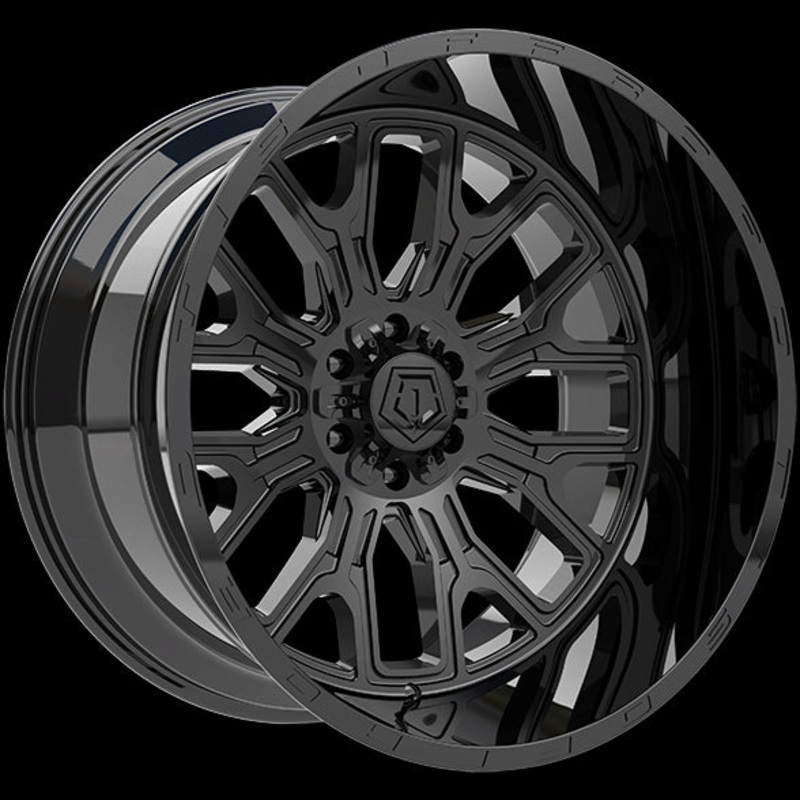 TIS Wheels 560 20×12.0 5×139.7/5×150 ET-44 110.1 Gloss Black