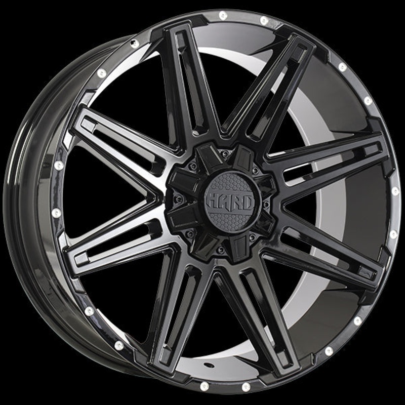 Ruffino HARD PHANTOM 18×9.0 6×135/6×139.7 ET15 87.1 Gloss Black
