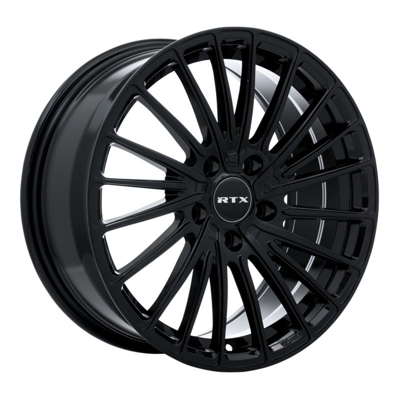 RTX Polar 17×7.5 5×114.3 ET40 73.1 Gloss Black | 083049