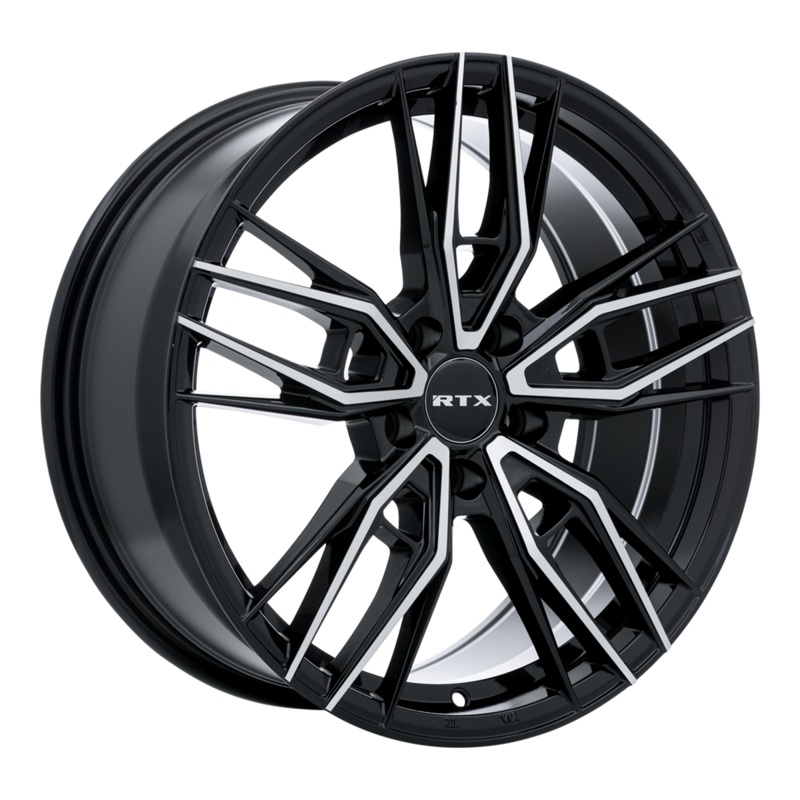 RTX Scepter 18×8 5×114.3 ET40 73.1 Gloss Black Machined | 083048