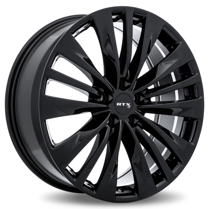 RTX TY02 20×8 5×114.3 ET35 60.1 Gloss Black | 083083
