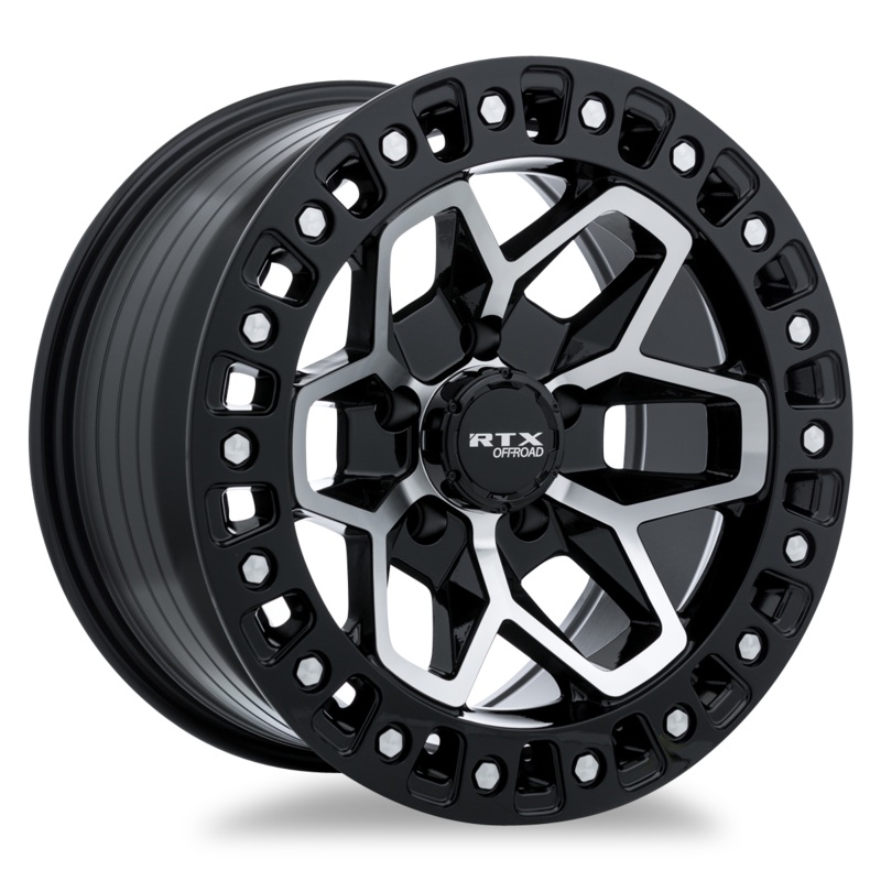 RTX Zion 20×9 5×127 ET-15 71.5 Gloss Black Machined | 083025