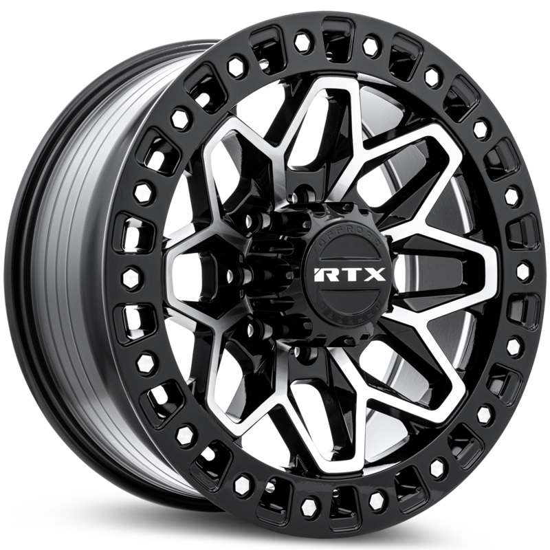 RTX Zion 20×9 8×165.1 ET20 125 Gloss Black Machined | 083204