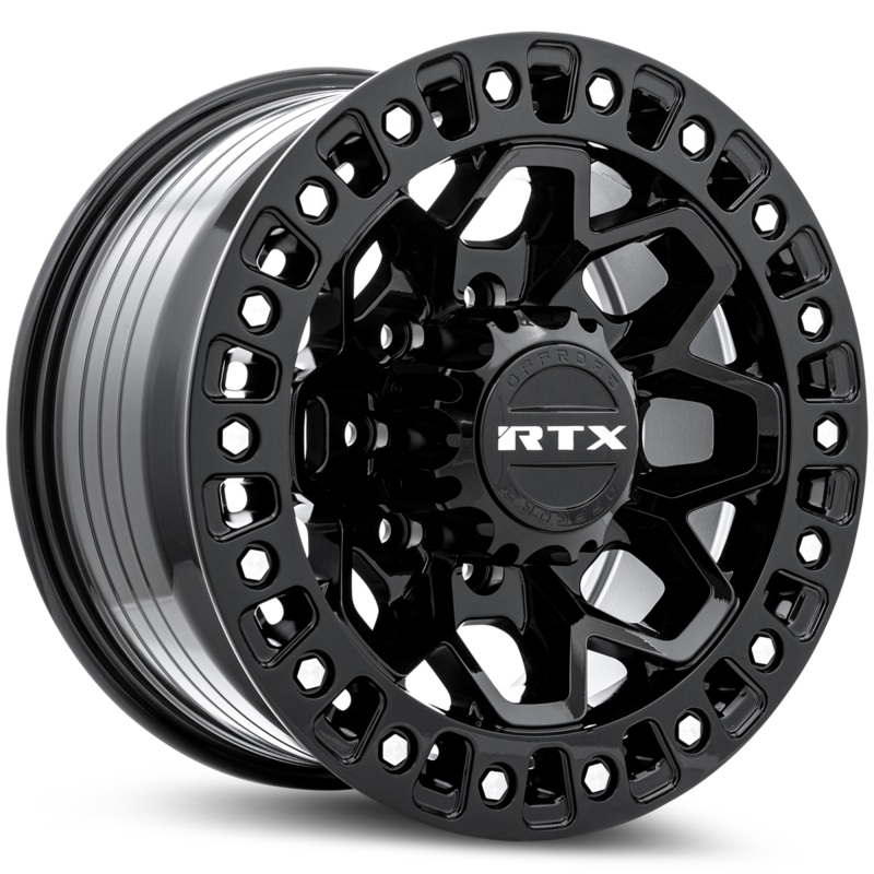 RTX Zion 20×9 8×180 ET20 125 Gloss Black Milled Rivets | 083197