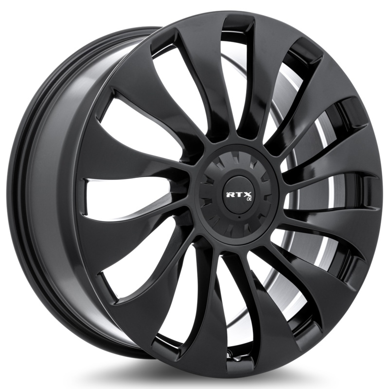 RTX TS02 20×8.5 5×114.3 ET35 64.1 Satin Black | 083215