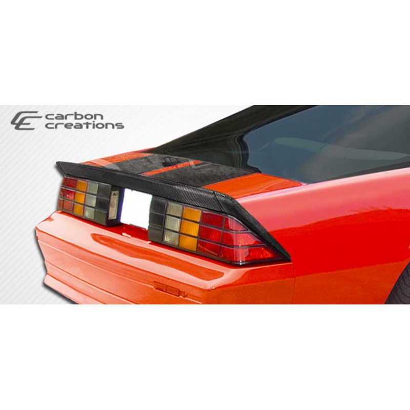 1982-1992 Chevrolet Camaro Carbon Creations Xtreme Wing Trunk Lid Spoiler – 3 Piece