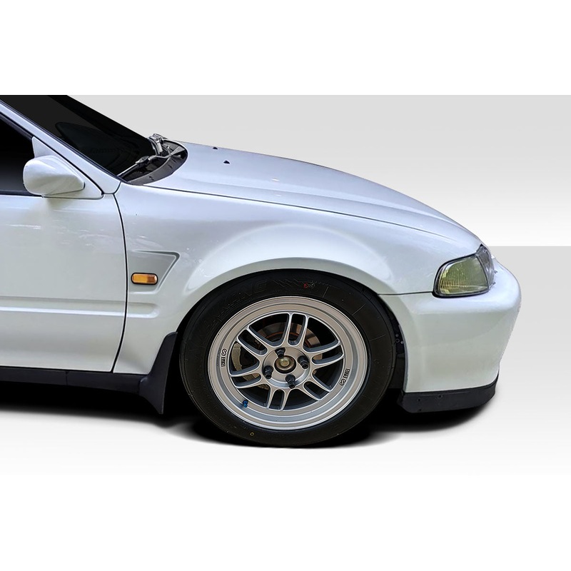 1992-1995 Honda Civic HB Duraflex Suzuka Front Fenders – 2 Piece
