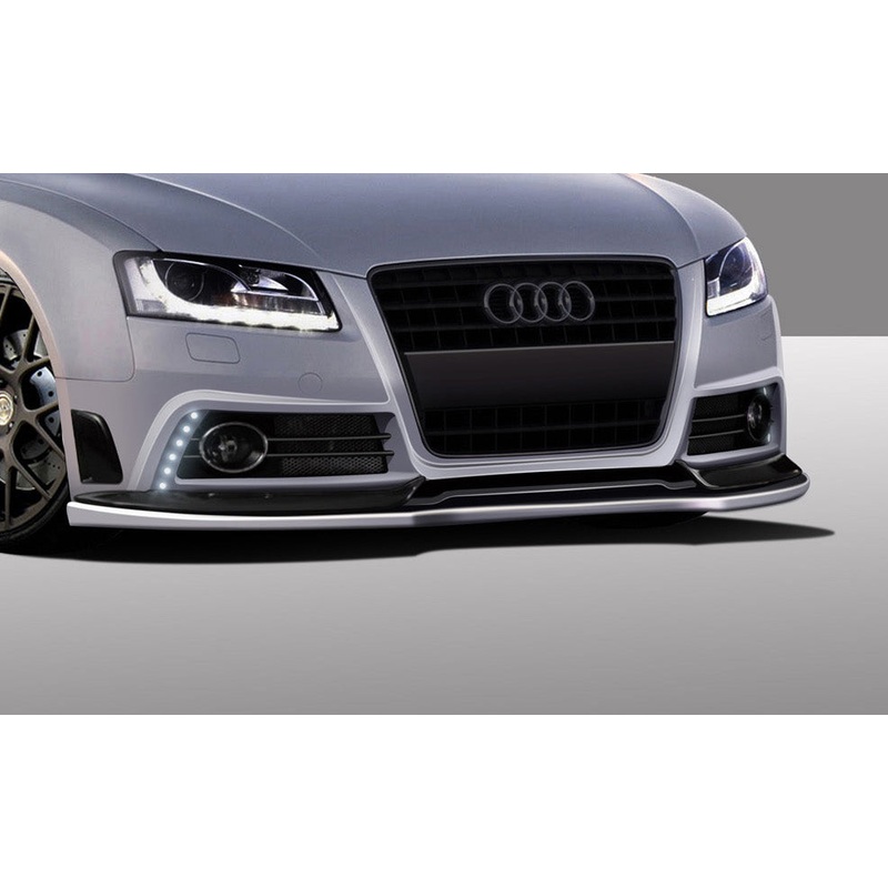 2008-2012 Audi A5 S5 B8 Eros Version 1 Front Lip Under Air Dam Spoiler – 1 Piece