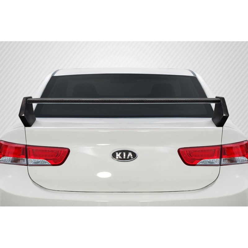 2010-2013 Kia Forte Carbon Creations Soya Rear Wing Spoiler – 3 Pieces
