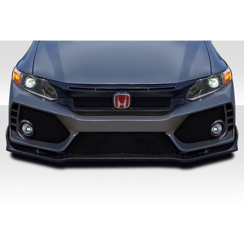 2012-2015 Honda Civic 4DR Duraflex FK8 Type R Look Front Bumper Cover – 1 Piece