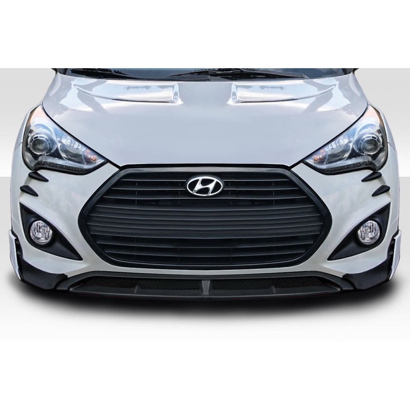 2012-2017 Hyundai Veloster Turbo Duraflex Minda Front Lip Spoiler Air Dam – 3 Piece