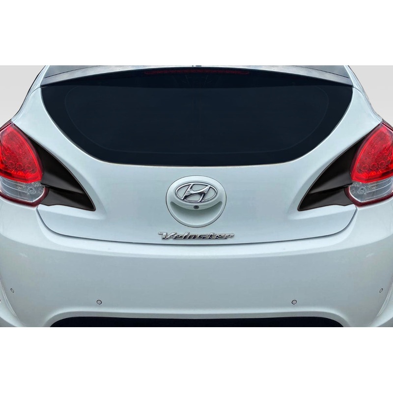 2012-2017 Hyundai Veloster Turbo Duraflex Minda Rear Hatch Add Ons – 2 Pieces