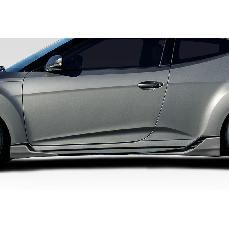 2012-2017 Hyundai Veloster Turbo Duraflex Minda Side Skirt Rocker Panel Splitters – 4 Pieces