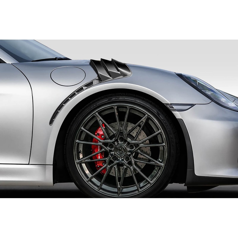 2013-2016 Porsche 981 Boxster Cayman Duraflex GT-2 RS Look Front Fenders – 2 Piece
