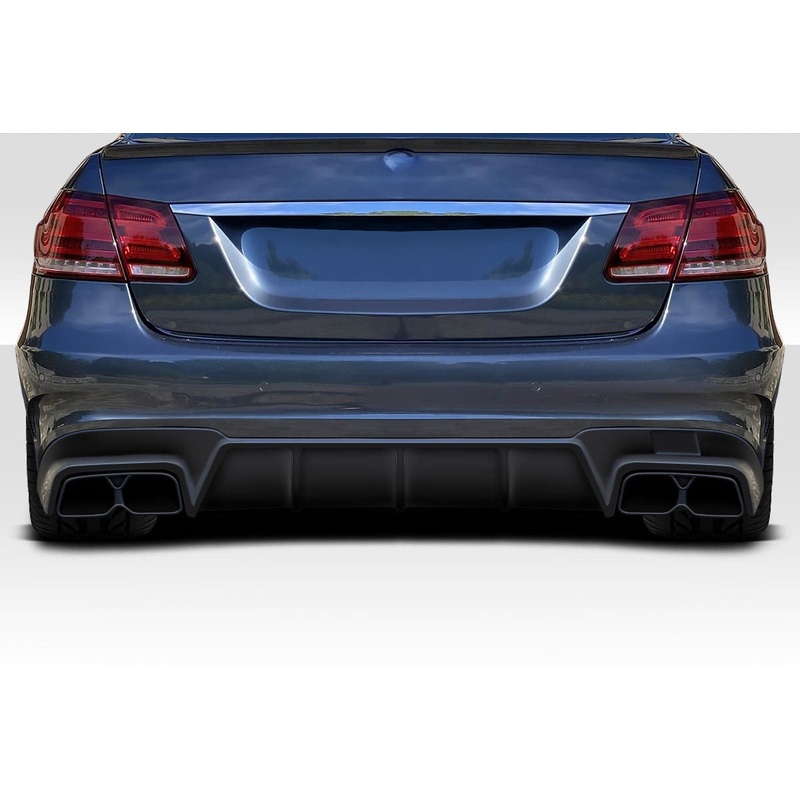 2014-2016 Mercedes E Class W212 Duraflex Twiller Rear Diffuser – 1 Piece