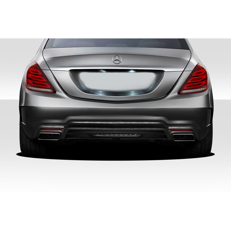 2014-2020 Mercedes S Class W222 Duraflex W-1 Rear Bumper – 1 Piece (S)