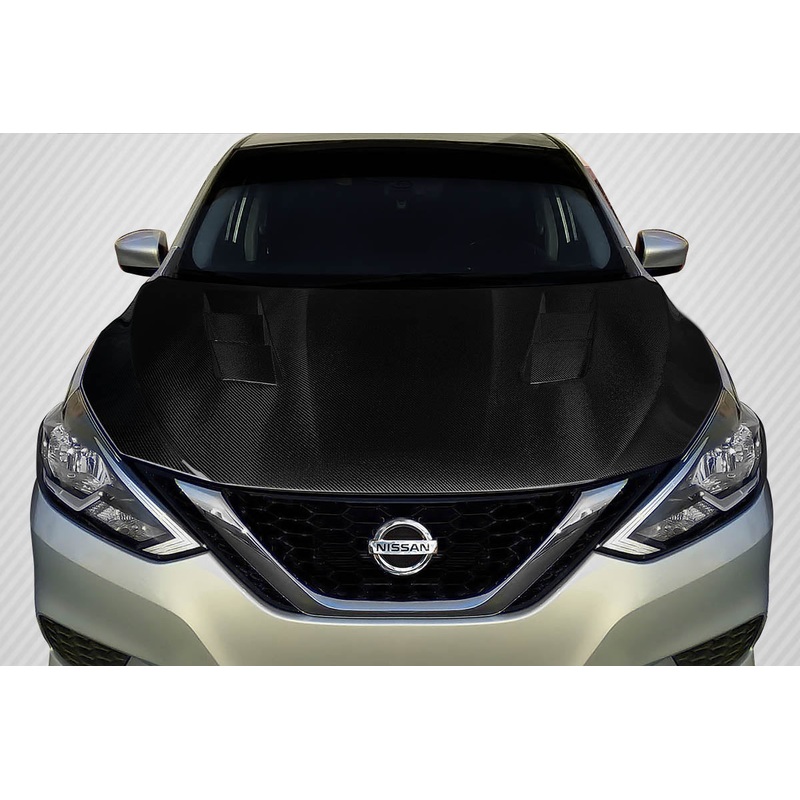 2016-2019 Nissan Sentra Carbon Creations JS Hood – 1 Piece