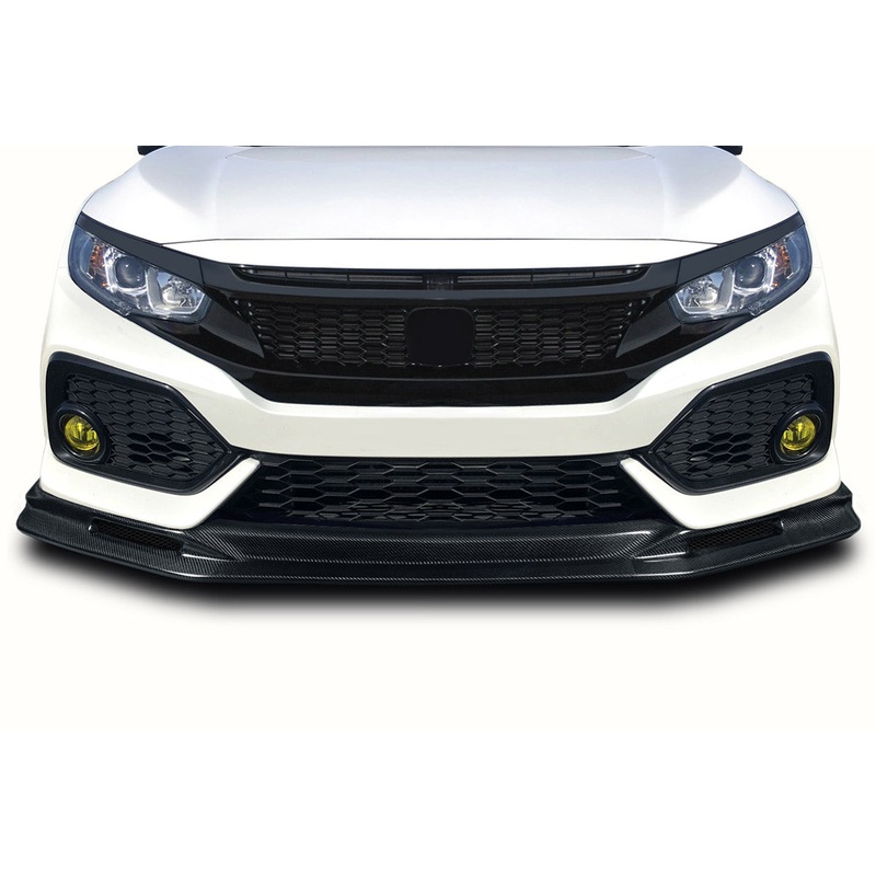 2017-2021 Honda Civic Si / HB Carbon Creations Parvin Front Lip Spoiler Air Dam – 1 Piece