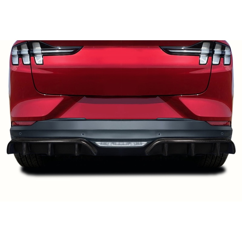 2021-2022 Ford Mustang Mach-E Carbon Creations Mystic Rear Diffuser – 2 Pieces