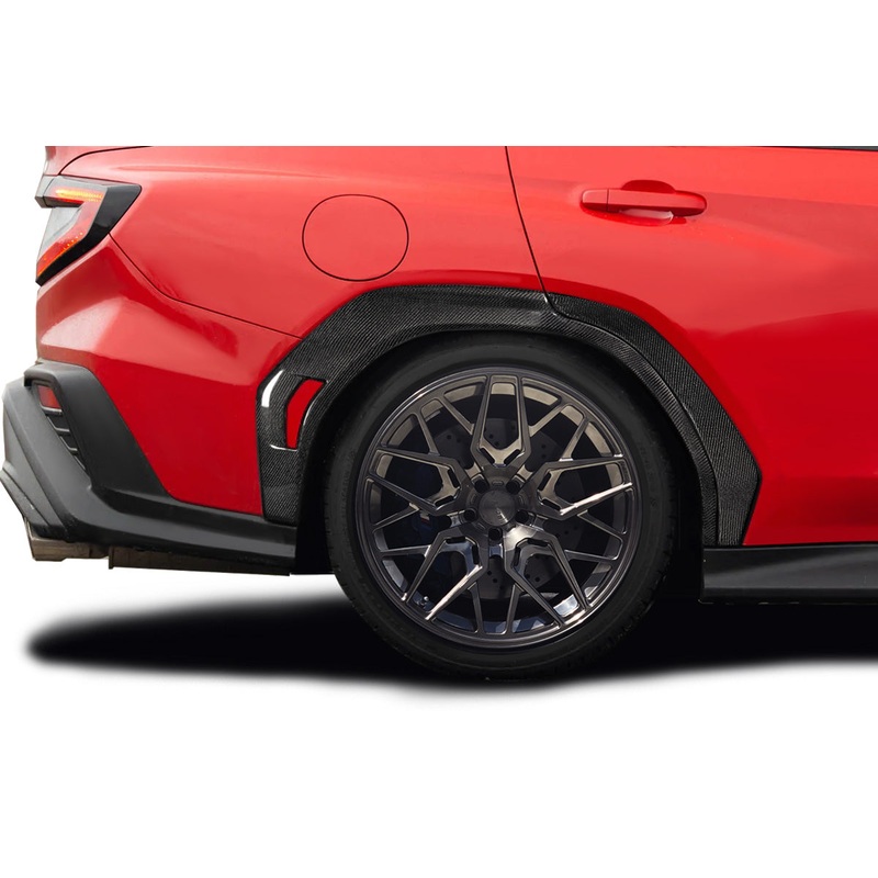 2022-2023 Subaru WRX Carbon Creations OEM Look Rear Fender Flares – 4 Pieces