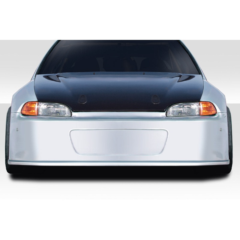 1992-1995 Honda Civic Duraflex Road Racer Front Bumper Cover – 1 Piece