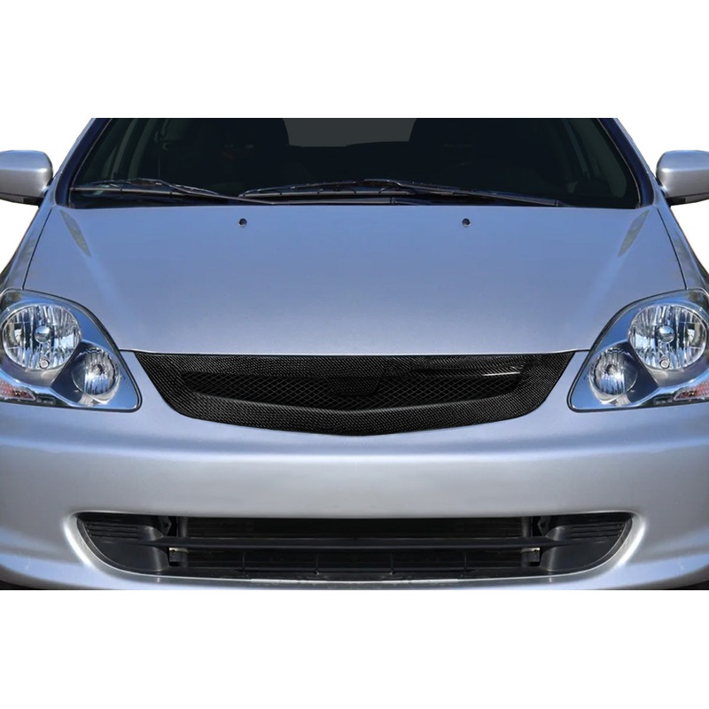 2002-2005 Honda Civic Si HB Carbon Creations Trust Front Grille – 1 Piece