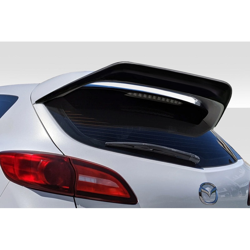 2010-2013 Mazda Mazdaspeed 3 Duraflex Pacer Rear Wing Spoiler Extension – 1 Piece