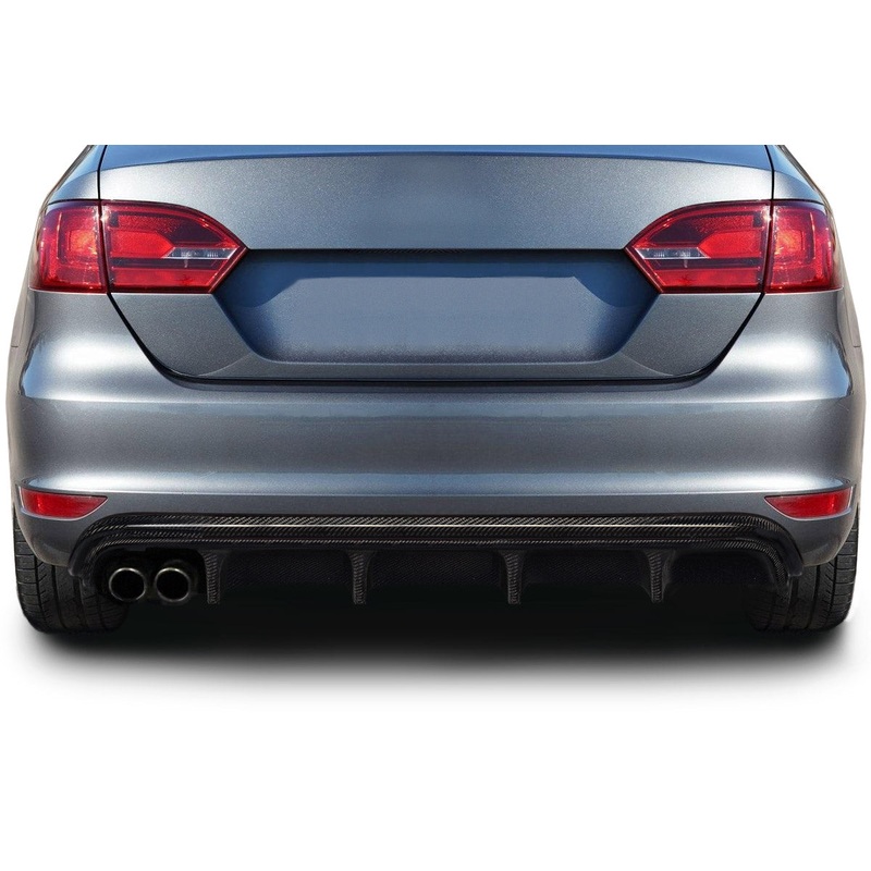 2011-2014 Volkswagen Jetta GLI Carbon Creations Circuit Rear Diffuser – 1 Piece