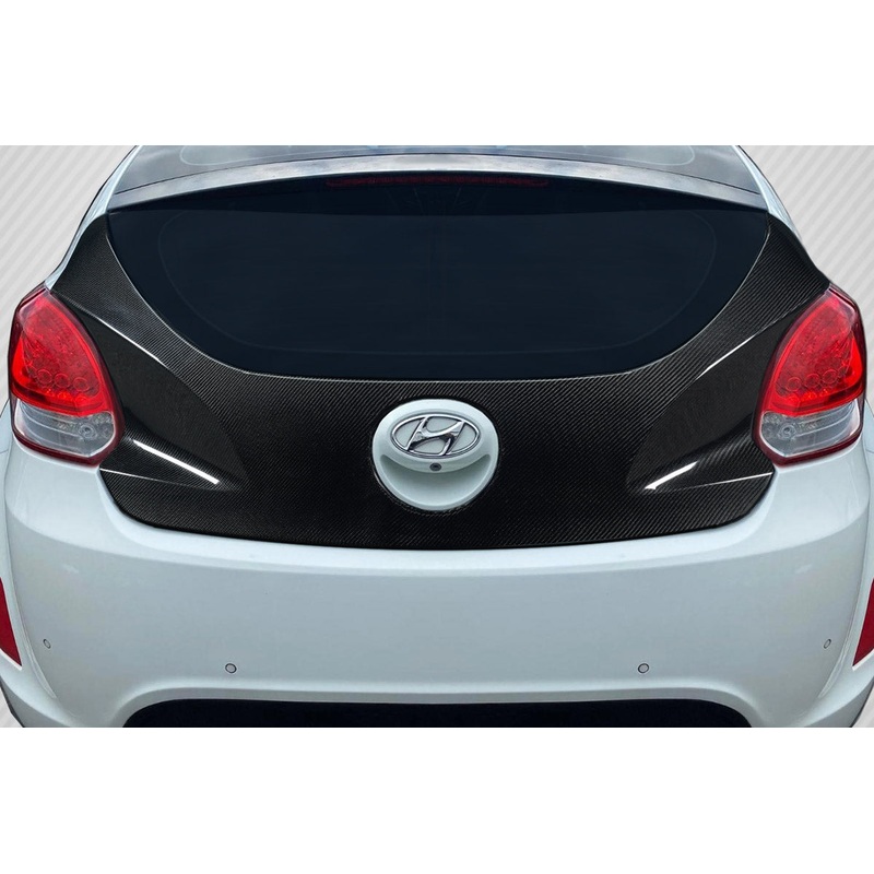 2012-2017 Hyundai Veloster Carbon Creations OEM Look Rear Hatch – 1 Piece