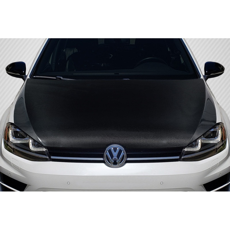 2015-2021 Volkswagen Golf / GTI Carbon Creations OEM Look Hood – 1 Piece