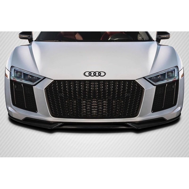 2017-2018 Audi R8 Carbon Creations Ranger Front Lip Spoiler Air Dam – 3 Pieces