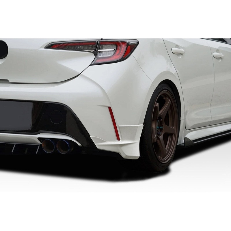 2019-2023 Toyota Corolla Hatchback Duraflex Medula Rear Lip Add on Spoilers – 2 Pieces