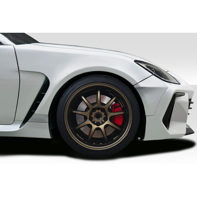 2022-2023 Subaru BRZ Duraflex GT Competition Wide Body Front Fender Flares ( For use with oem front bumper) – 4 Pieces