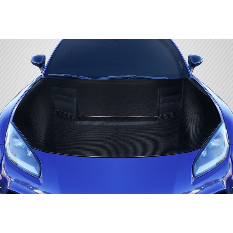 2022-2023 Toyota GR86 / Subaru BRZ Carbon Creations Exospeed Hood – 2 Pieces