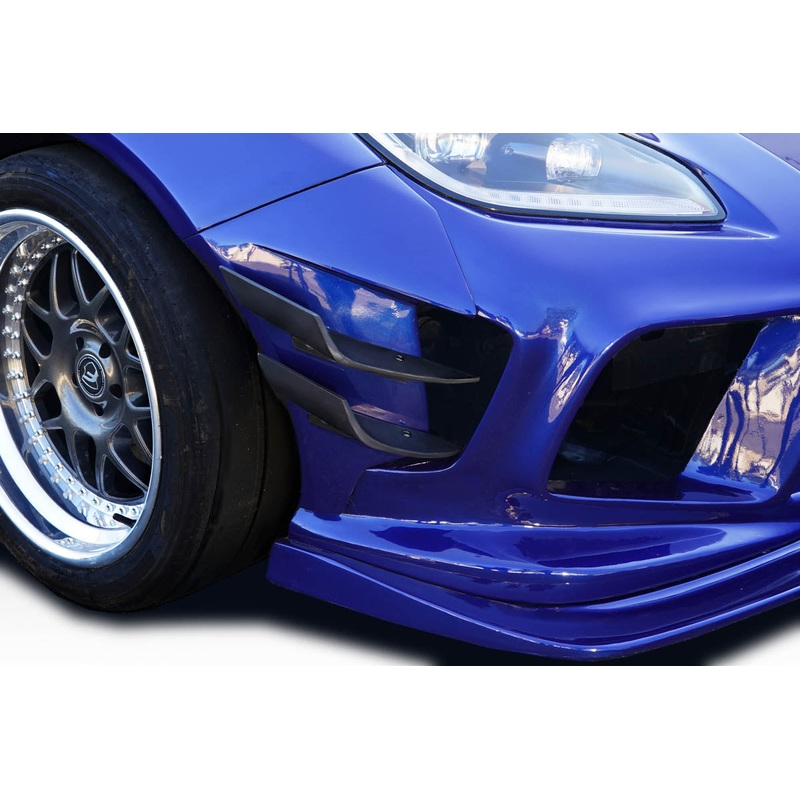 2022-2023 Toyota GR86 / Subaru BRZ Duraflex GT Competition Front Bumper Canards – 4 Pieces