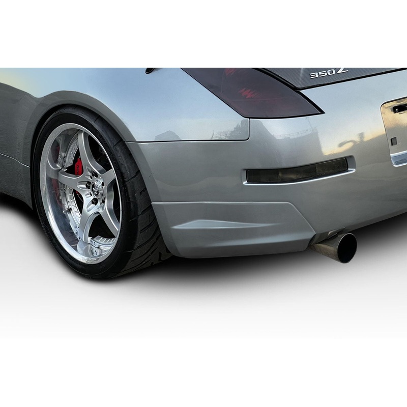 2003-2008 Nissan 350Z Z33 Duraflex Lexer Rear Lip Add on Spoilers – 2 Pieces