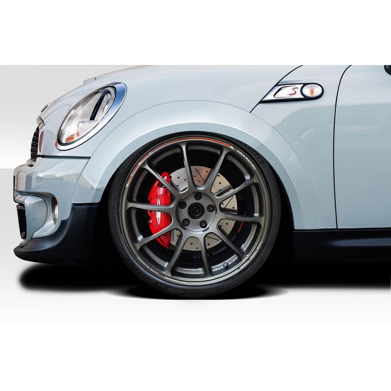 2007-2015 Mini Cooper R55 R56 R57 R58 R59 Duraflex Minera Front Fender Flares – 2 Pieces