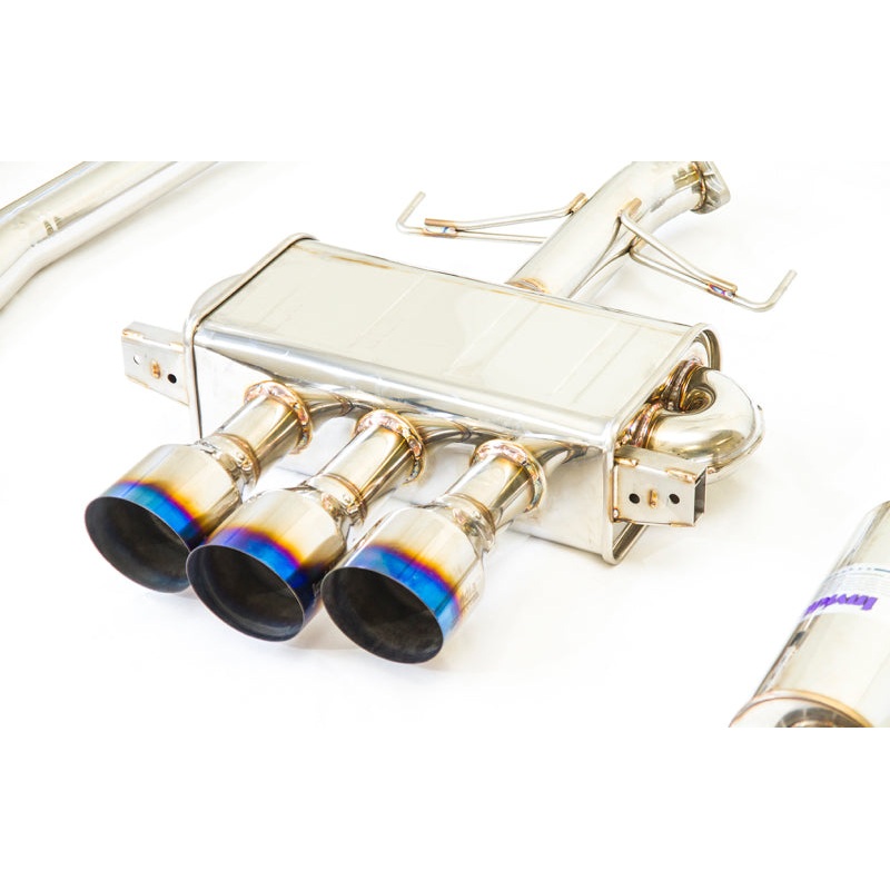Invidia 17-19 Honda Civic Type R Q300 Triple Titanium Tip Cat-back Exhaust