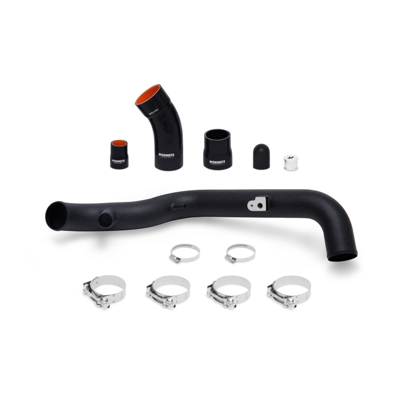 Mishimoto 2014+ Ford Fiesta ST Hot-Side Intercooler Pipe Kit – Wrinkle Black