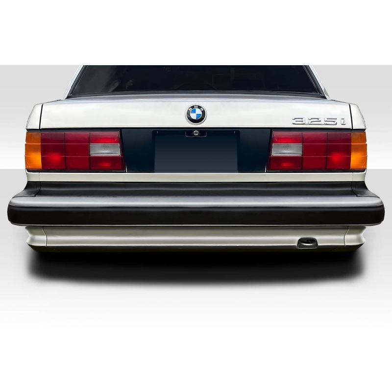 1984-1991 BMW 3 Series E30 Duraflex Unplugged Rear Diffuser – 3 Pieces