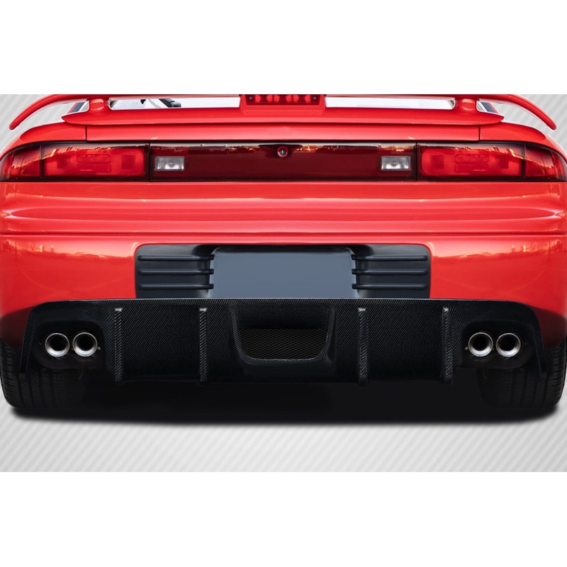1991-1993 Mitsubishi 3000GT Carbon Creations Hyper Flow Rear Diffuser – 1 Piece